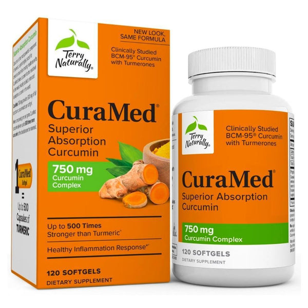 CuraMed 750 mg - 120 Softgels