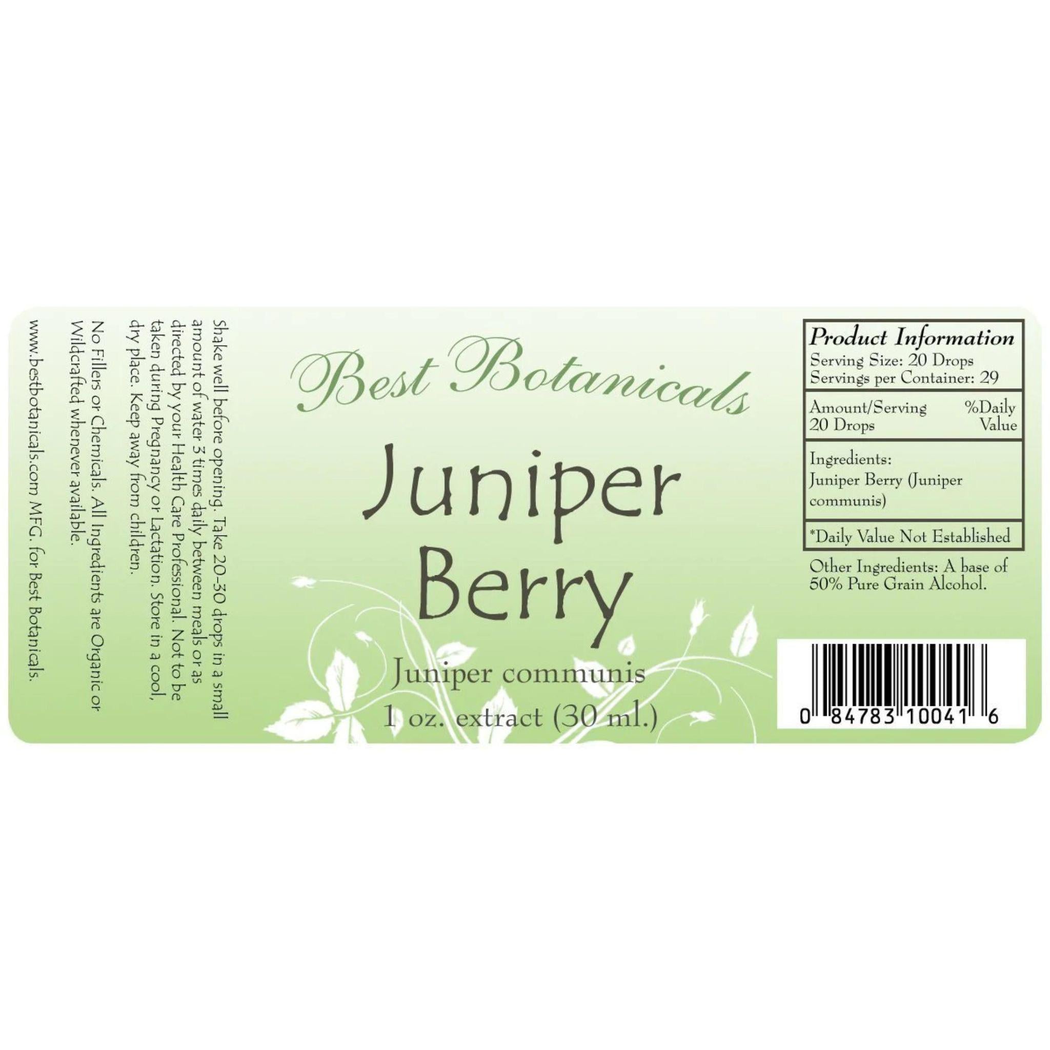 Juniper Berry Extract - 1 oz