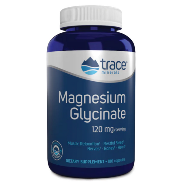 Magnesium Glycinate - 120 mg - 180 Capsules