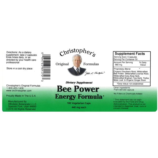 Bee Power Energy - 100 VegCap