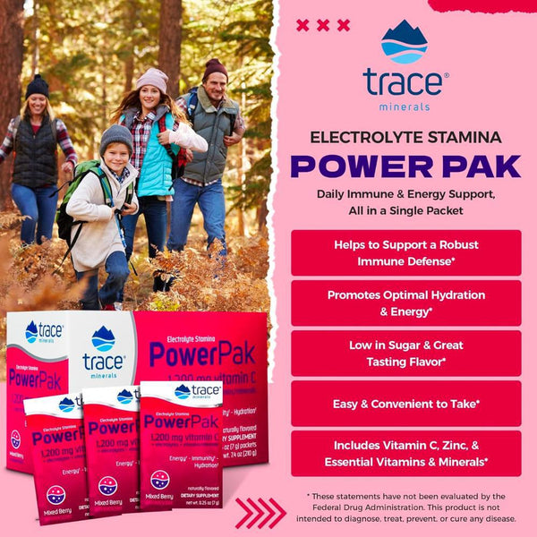 Electrolyte Stamina Power Pak - Mixed Berry - 30 Packets