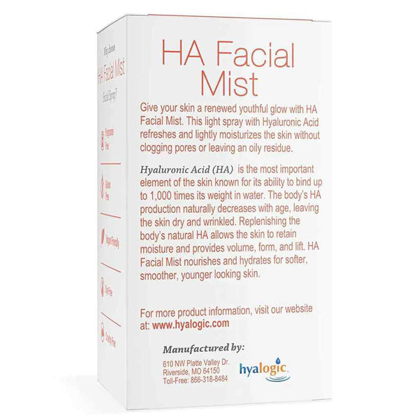 Hyalogic HA Facial Mist - 2 oz