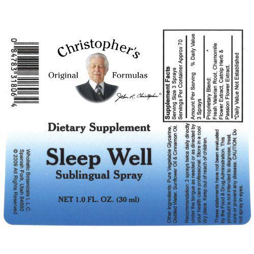 Sleep Well Spray - 1 oz