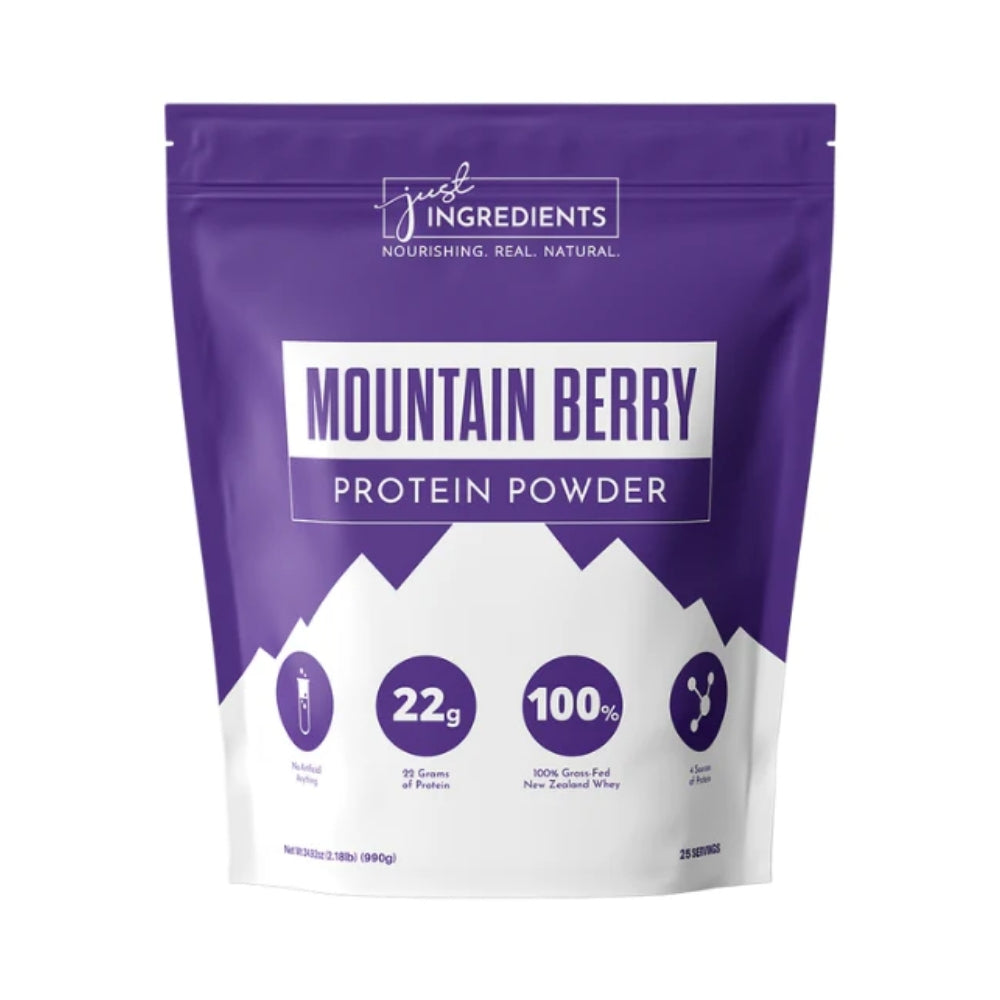 Just Ingredients Protein Powder - Mountain Berry - 2.18 lb