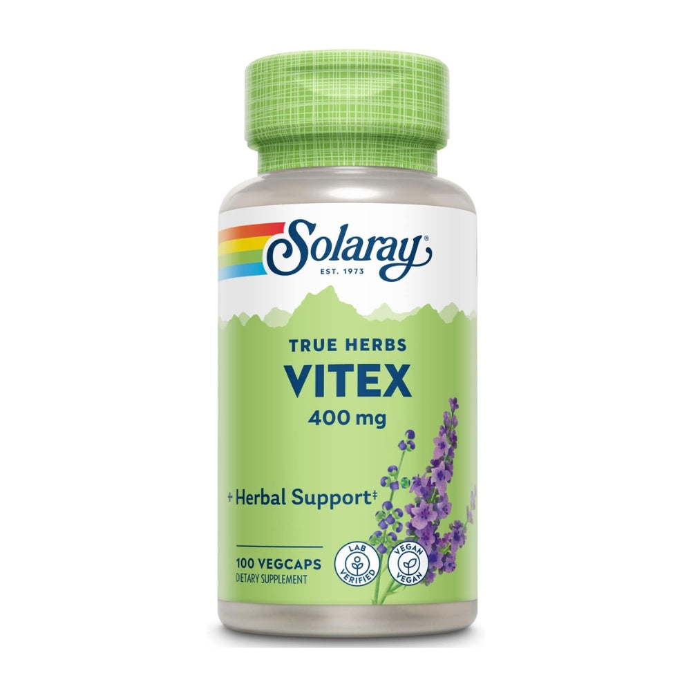 Solaray Vitex Berry - 400 mg - 100 VegCaps