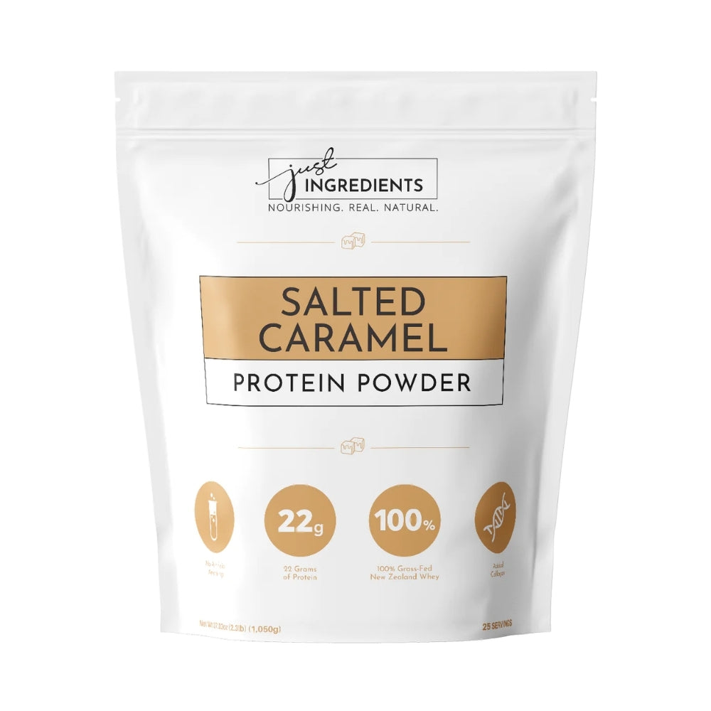 Just Ingredients Protein Powder - Salted Caramel - 2.3 lb