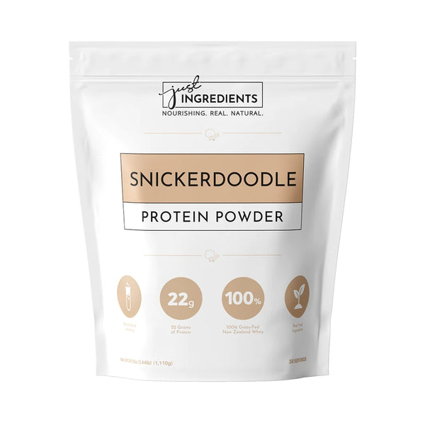 Just Ingredients Protein Powder - Snickerdoodle - 2.44 lb