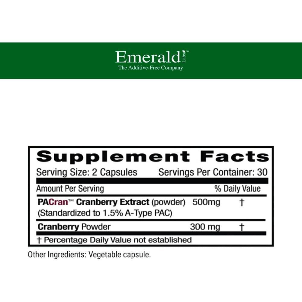 Cranberry Extract - 60 Capsules