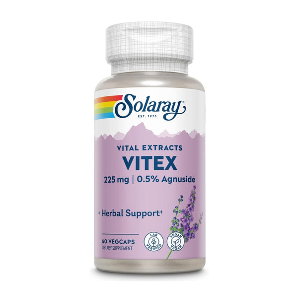 Solaray Vitex Chasteberry Extract - 225 mg - 60 VegCaps