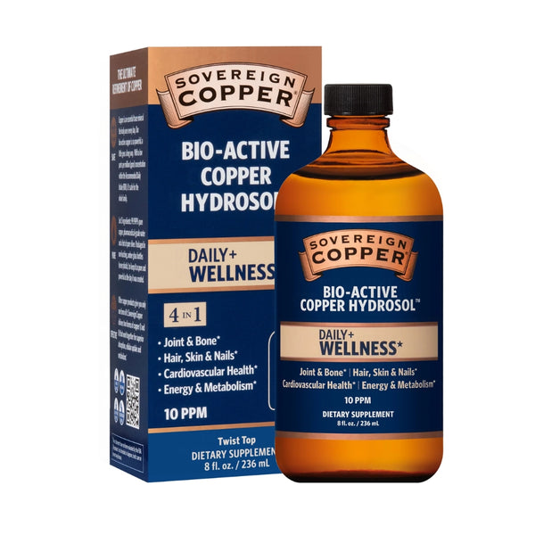 Bio-Active Copper Hydrosol Daily + Wellness - 8 fl oz