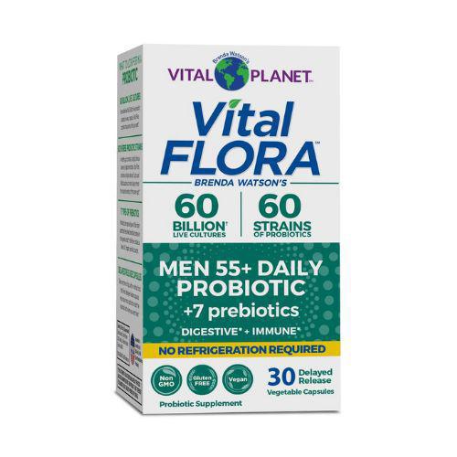 Vital Flora Adult 55+ Daily SS Probiotic - 30 VegCaps