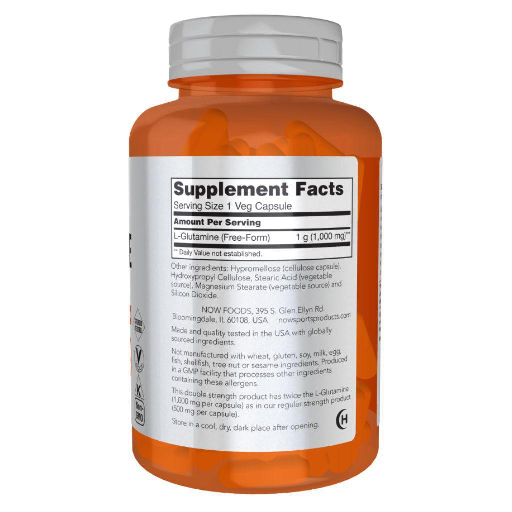 L-Glutamine Double Strength - 1000 mg 240 - VegCap