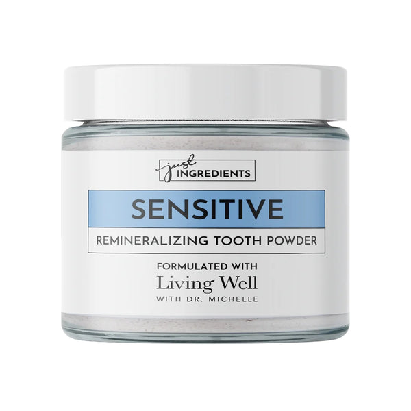 Just Ingredients Remineralizing Tooth Powder - Sensitive