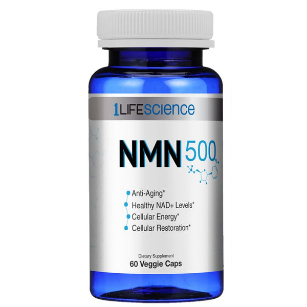 1LifeScience - NMN Basic 500mg 60 Veggie Caps