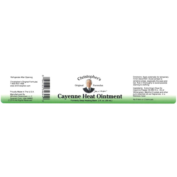 Cayenne Heat Ointment - 2 oz