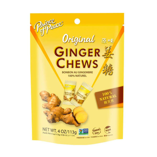 Prince of Peace Original Ginger Chew Candy - 4 oz