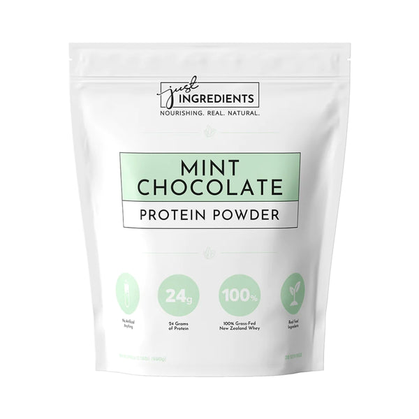 Just Ingredients Protein Powder - Mint Chocolate - 30 Servings