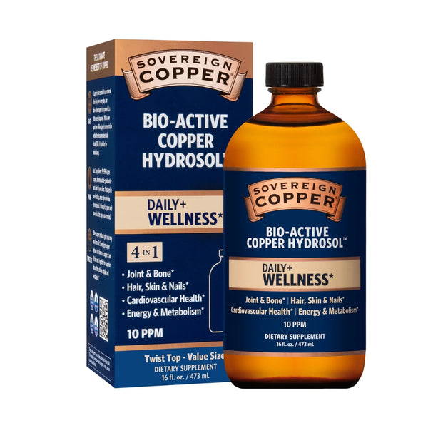 Bio-Active Copper Hydrosol Daily + Wellness - 16 fl oz