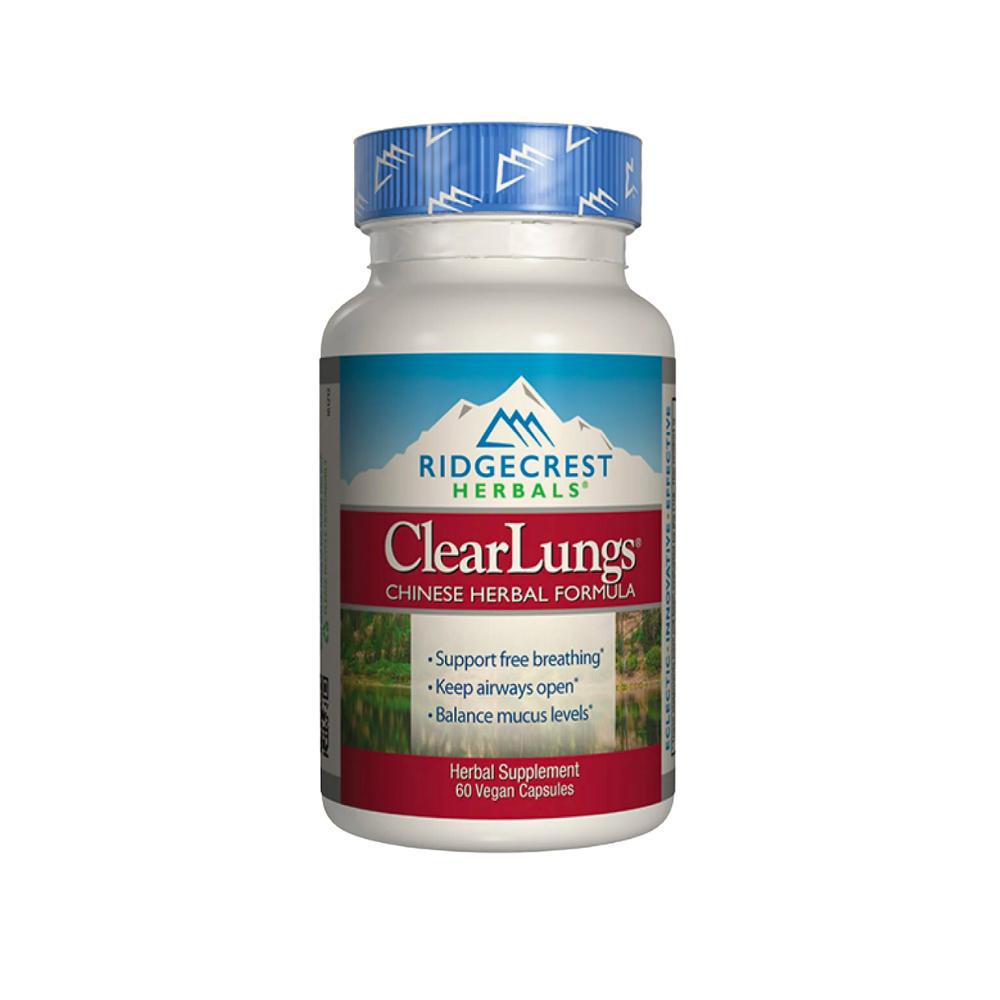 ClearLungs Chinese Herbal Formula - 60 Capsules