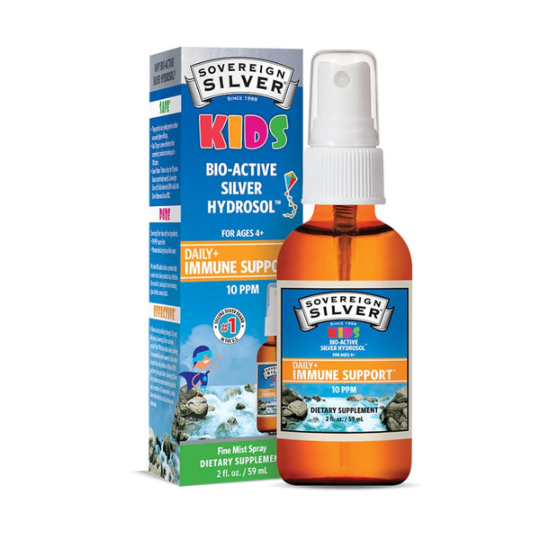 KIDS Bio-Active Silver Hydrosol + Immune Support - Fine Mist Spray – 2 fl oz