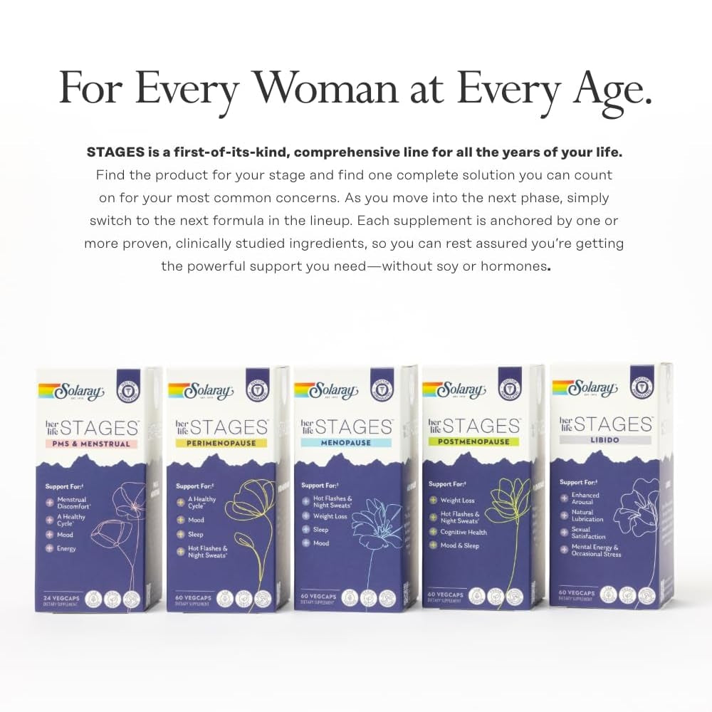 Solaray Her Life Stages Perimenopause - 60 Vegcaps