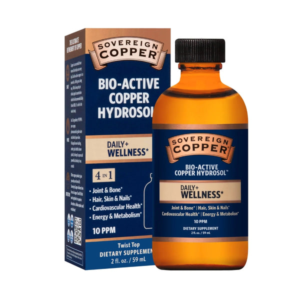 Bio-Active Copper Hydrosol Daily + Wellness - 2 fl oz