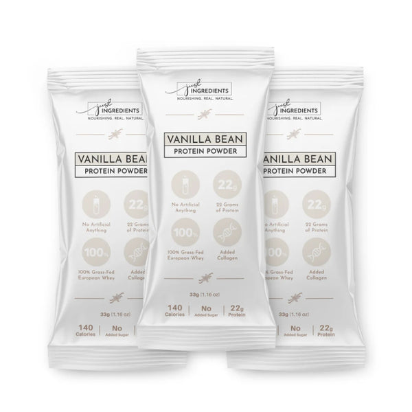 Just Ingredients Protein Powder - Vanilla Bean - 14 Sticks