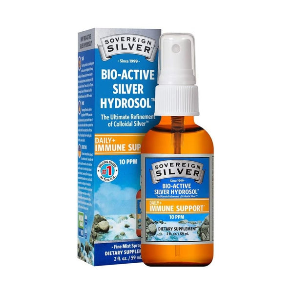 Bio Active Silver Hydrosol Daily + Immune Support - Fine Mist Spray - 2 fl oz