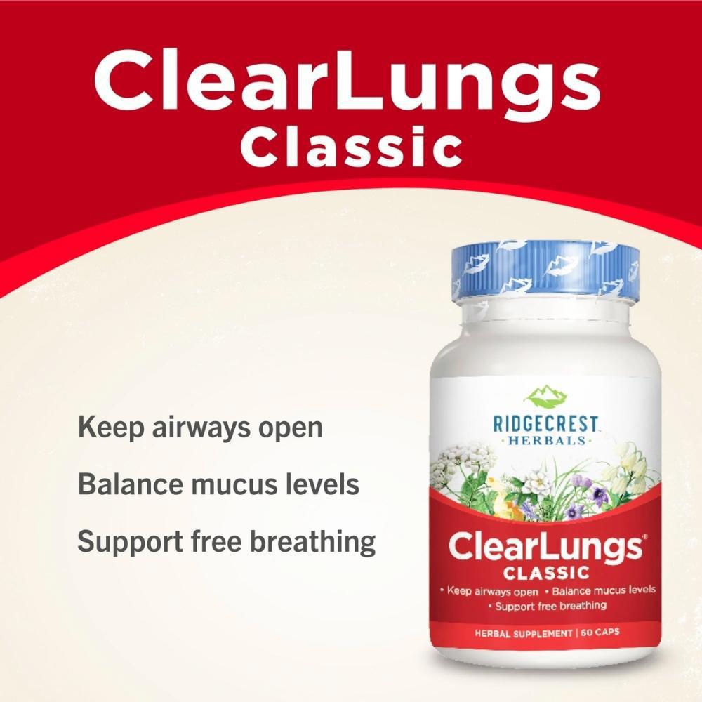 ClearLungs Chinese Herbal Formula - 60 VegCaps