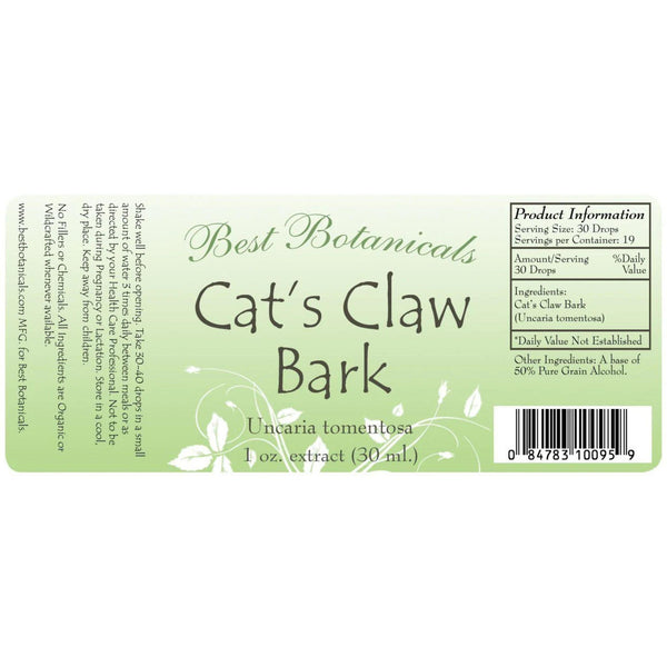 Cat's Claw Bark Extract 1 oz