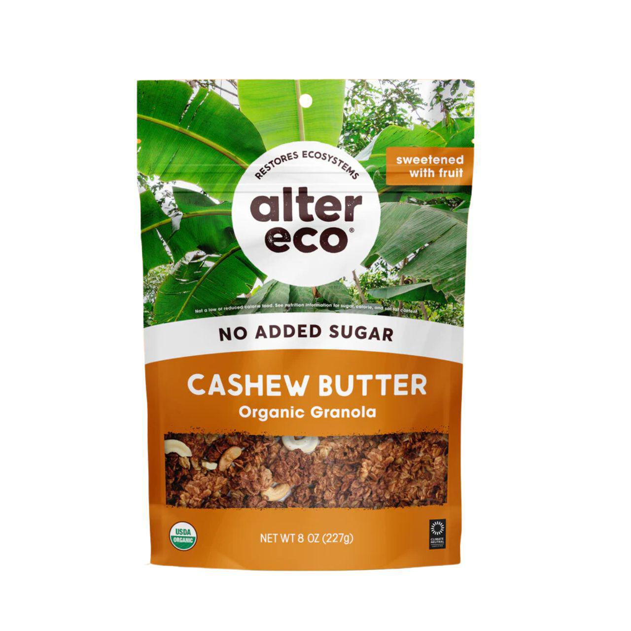 Alter Eco Granola Organic Cashew Butter 8 oz