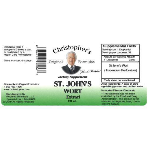 St. John's Wort Herb Extract - 2 oz
