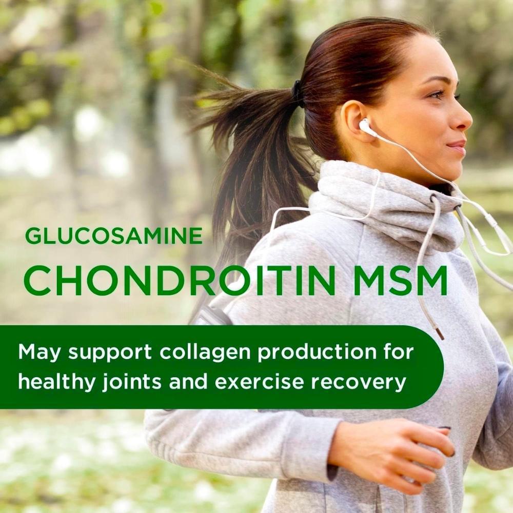 Glucosamine & Chondroitin Plus MSM - 200 Capsules