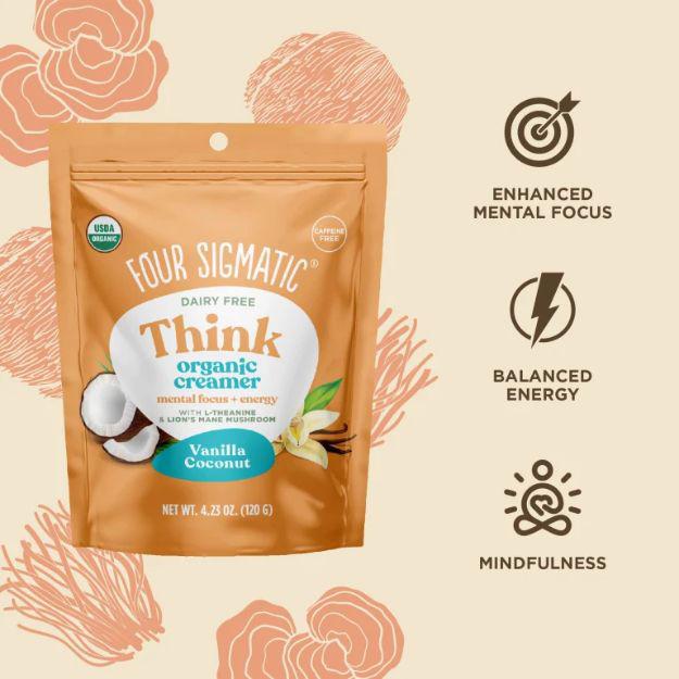 Four Sigmatic Think Creamer- Vanilla Coconut 4.23 oz