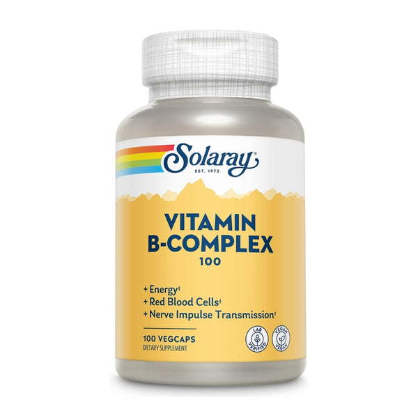 Solaray Vitamin B-Complex - 100 VegCaps