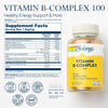 Solaray Vitamin B-Complex - 100 VegCaps