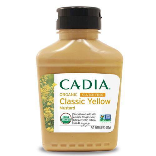 Cadia Organic Classic Yellow Mustard 9 oz