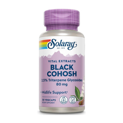 Solaray Black Cohosh Extract - 30 VegCaps