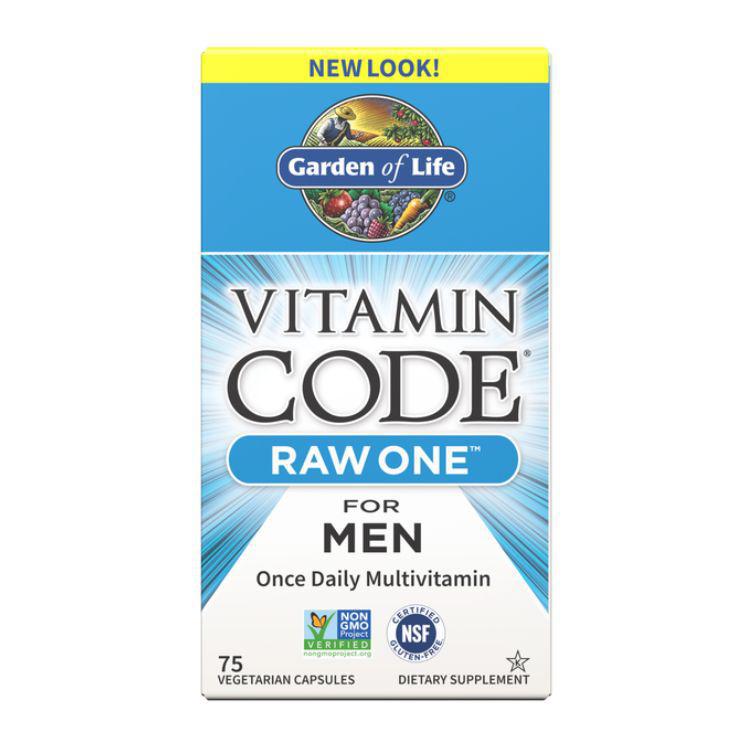 Vitamin Code Raw One For Men - 75 Capsules