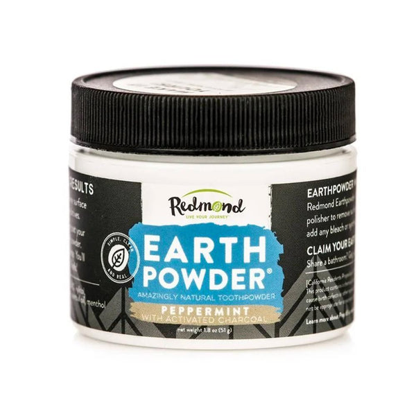 Earthpowder Peppermint with Charcoal 1.8 oz
