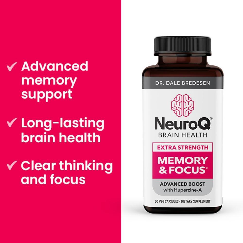 NeuroQ Memory & Focus Extra Strength Capsule 60 ct
