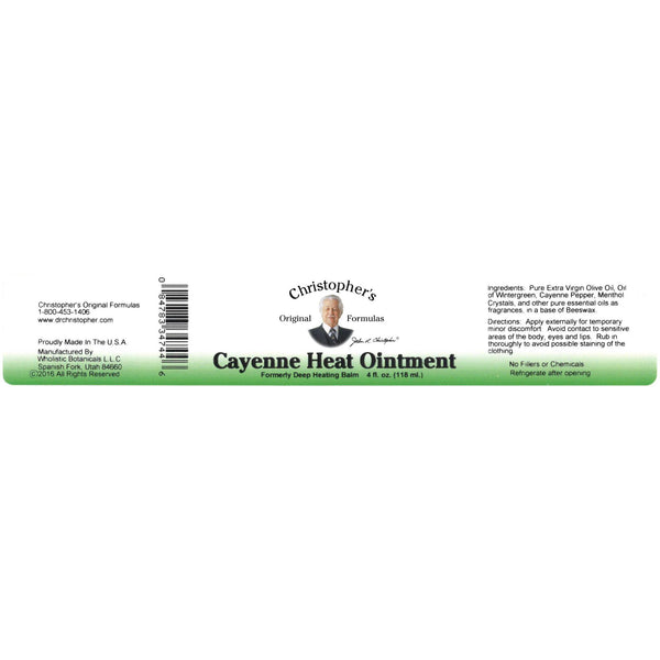 Cayenne Heat Ointment - 4 oz