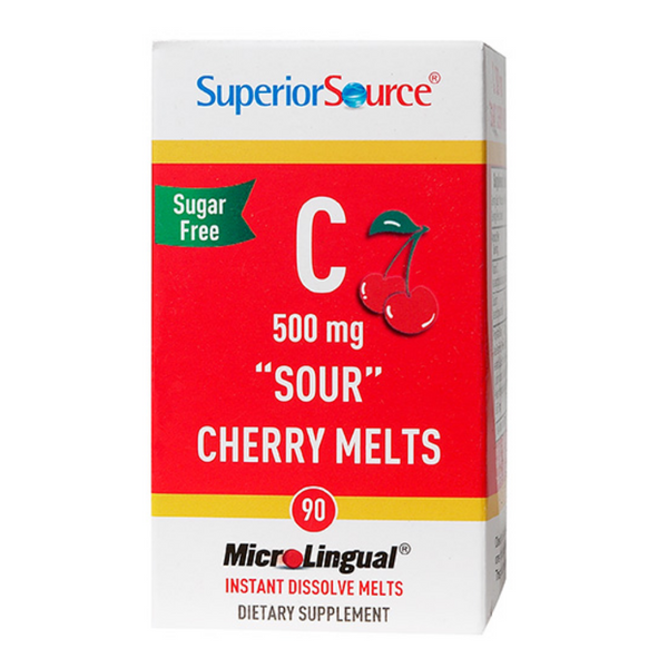 Vitamin C Sour Cherry Melts - 500 mg - 90 Melts