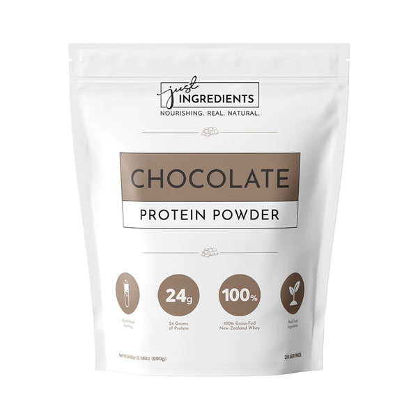 Just Ingredients Protein Powder - Chocolate - 2.44 lb