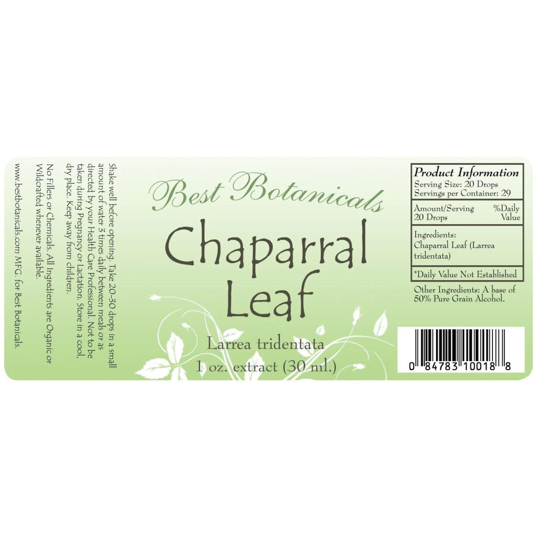 Chaparral Leaf Extract 1 oz