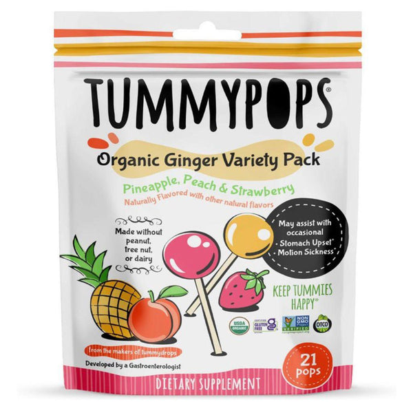 TummyPops Ginger Variety Pack- 21 pops