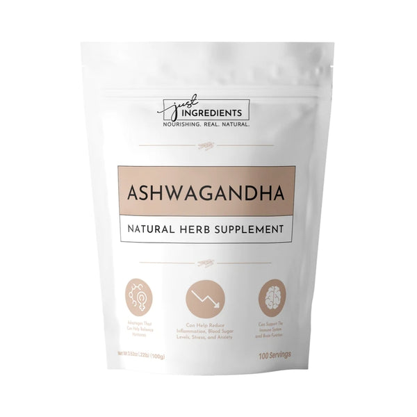 Just Ingredients Ashwagandha Powder - 3.52 oz