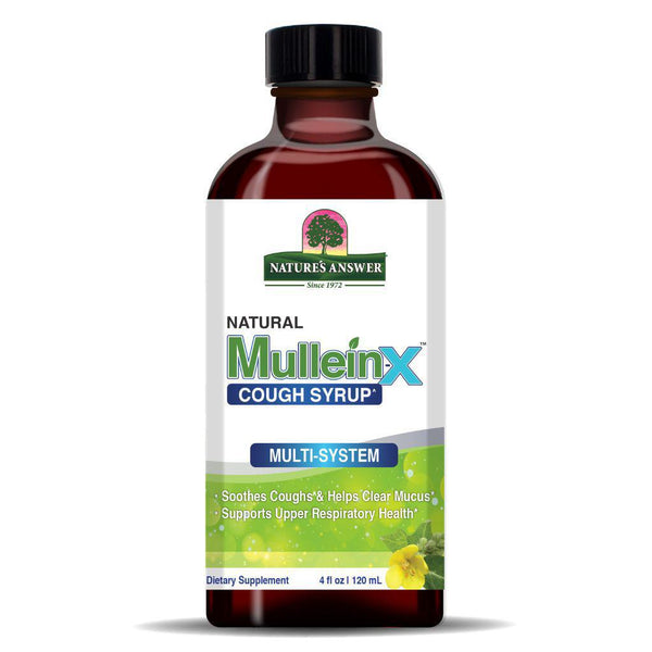 Mullein-X Immune & Relax Cough Syrup - 4 oz