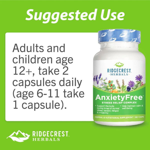 Anxiety Free - 60 Capsules