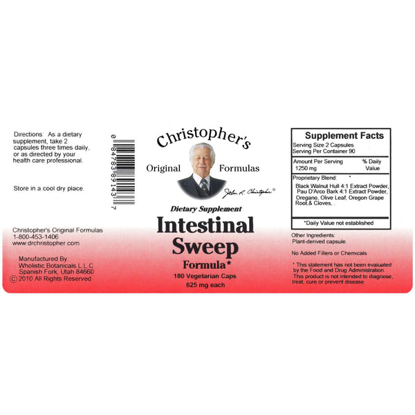 Intestinal Sweep Formula - 180 VegCap